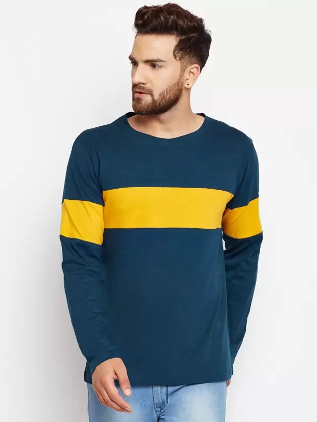 Self Design Couple Round Neck Multicolor T-Shirt  (Pack of 2)