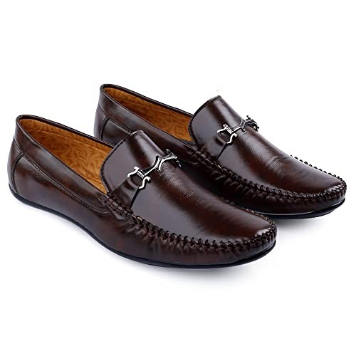 ROCKFIELD Men's Synthetic Leather Loafer Shoes for Men's & Boys