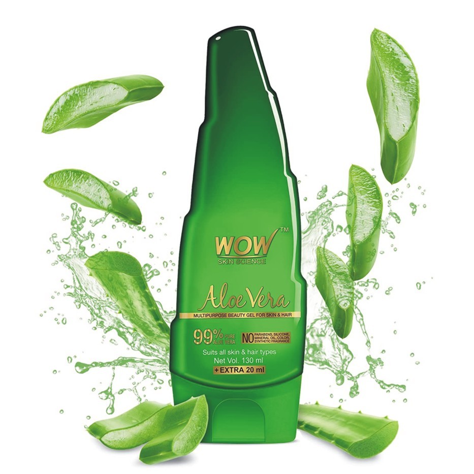 WOW SKIN SCIENCE Aloe Vera Multipurpose Beauty Gel For Skin And Hair  (130 ml)