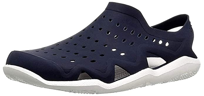 Ethics Stylish Blue Rubber Clogs for Men's