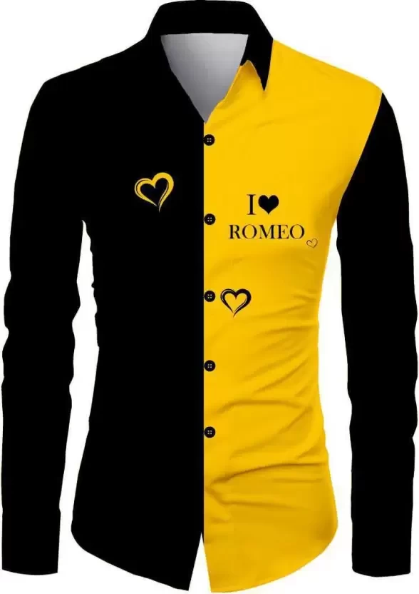 Men Regular Fit Printed Casual Shirt