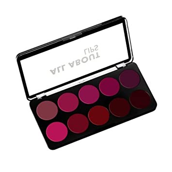 SWISS BEAUTY Matte Lip Pallete, Multicolor-02, 10g