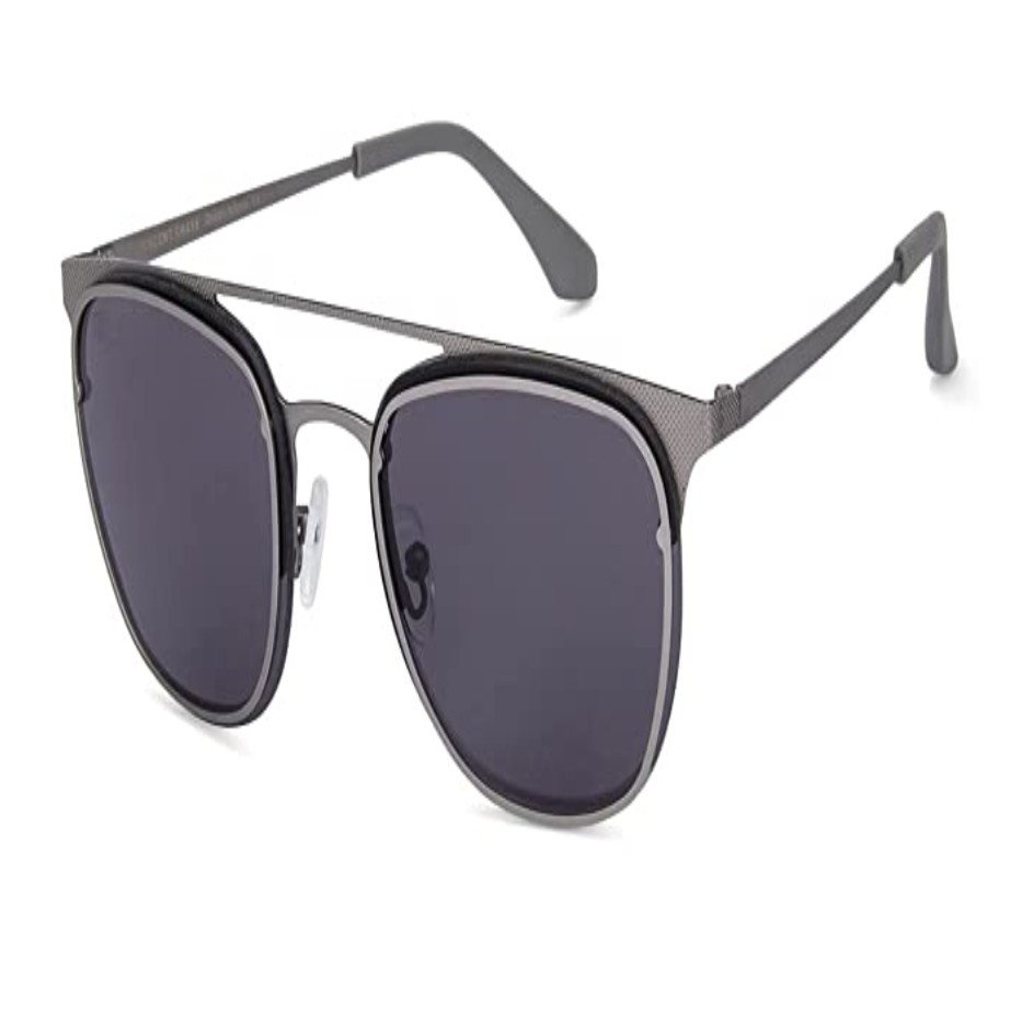 Vincent Chase By Lenskart | Full Rim Clubmaster Branded Latest and Stylish Sunglasses | 100% UV Protected | Men & Women | Medium | VC S12911