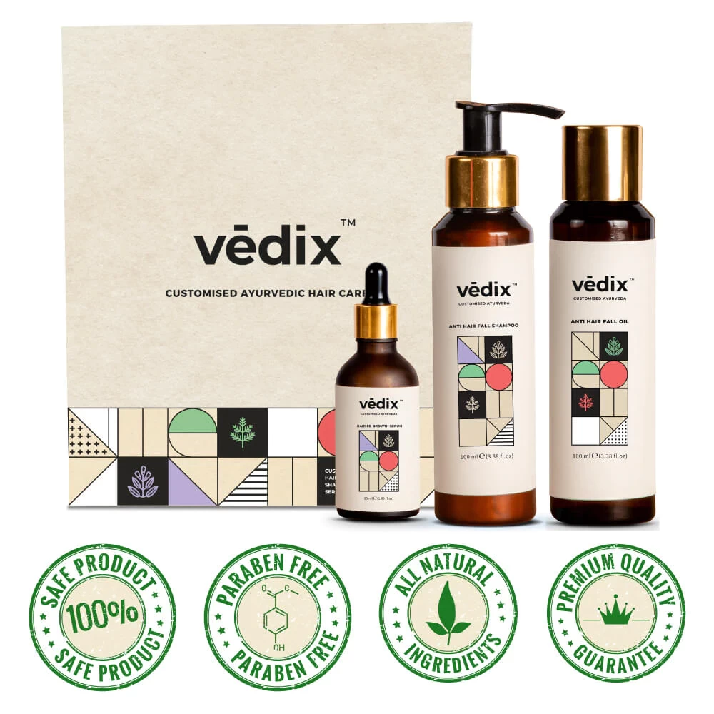 Vedix Customised Ayurvedic Hair Care Regimen