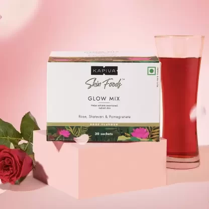 Kapiva Skin Foods Glow Mix, Ayurvedic Beauty Supplement for Healthy & Glowing Skin  (150 g)