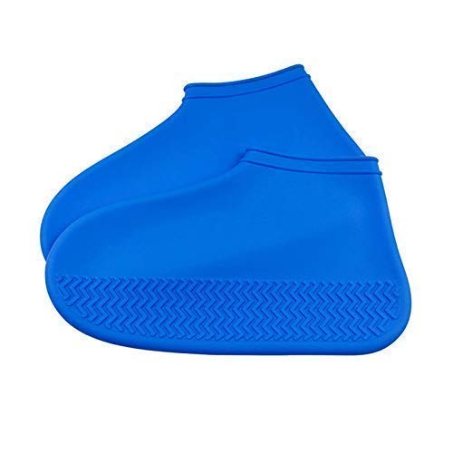 Nishaj Men's Women's and Kid's Waterproof Reusable Non Slip Shoe Cover, Silicone Shoe Cover in Rain & Protect Shoe from Water, Dust Etc. 1 Pair (Multi Color)