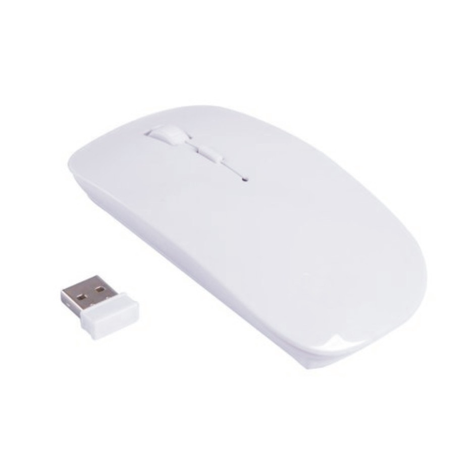 Portronics Toad 13 Wireless Optical Mouse  (2.4GHz Wireless, White)