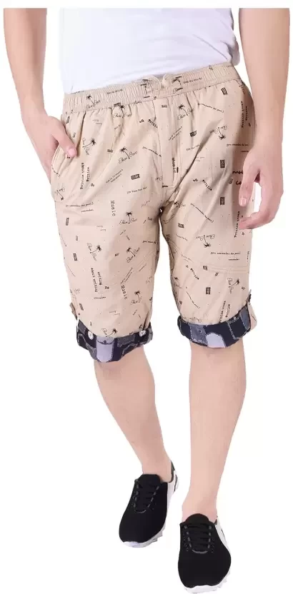 Printed Men Three Fourths