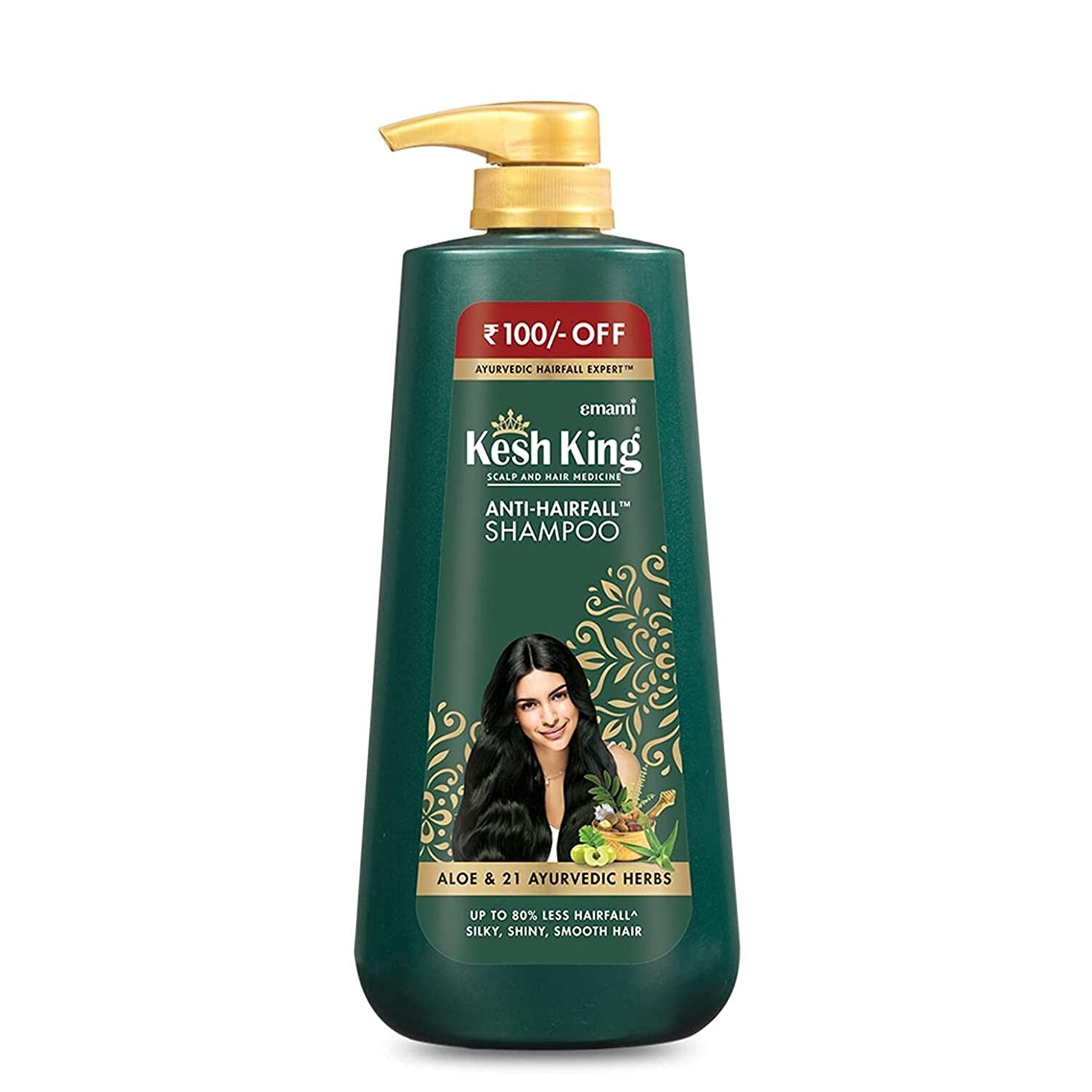 Kesh King Ayurvedic Scal & Hair Shampoo  (600 ml)