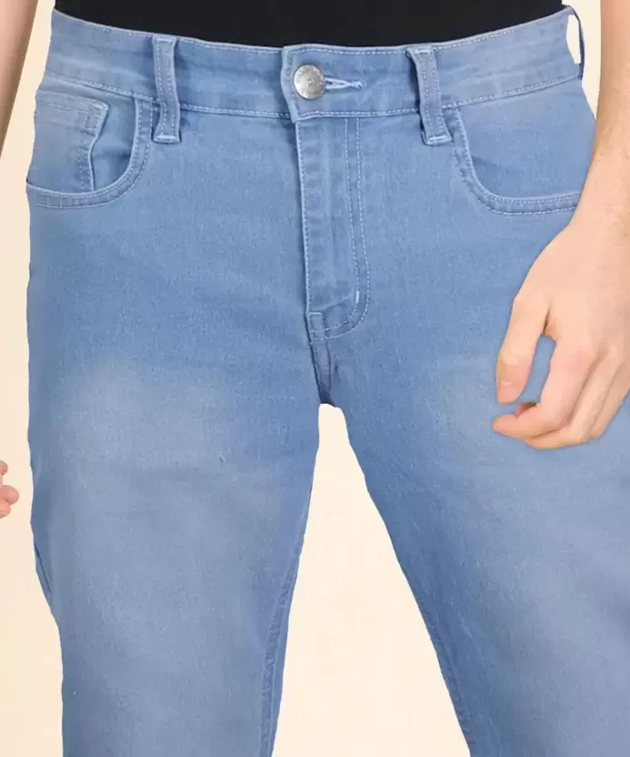 Slim Men Light Blue Jeans