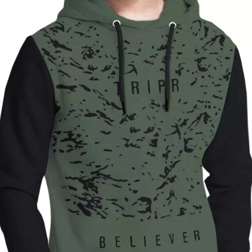 Full Sleeve Printed Men Sweatshirt