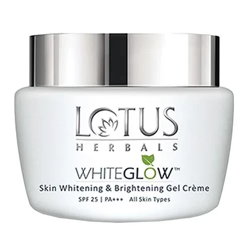 LOTUS HERBALS WhiteGlow Skin Whitening And Brightening Gel, Face Cream with SPF-25, for all skin types  (40 g)