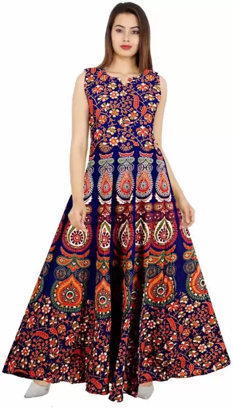 Women Maxi Multicolor Dress