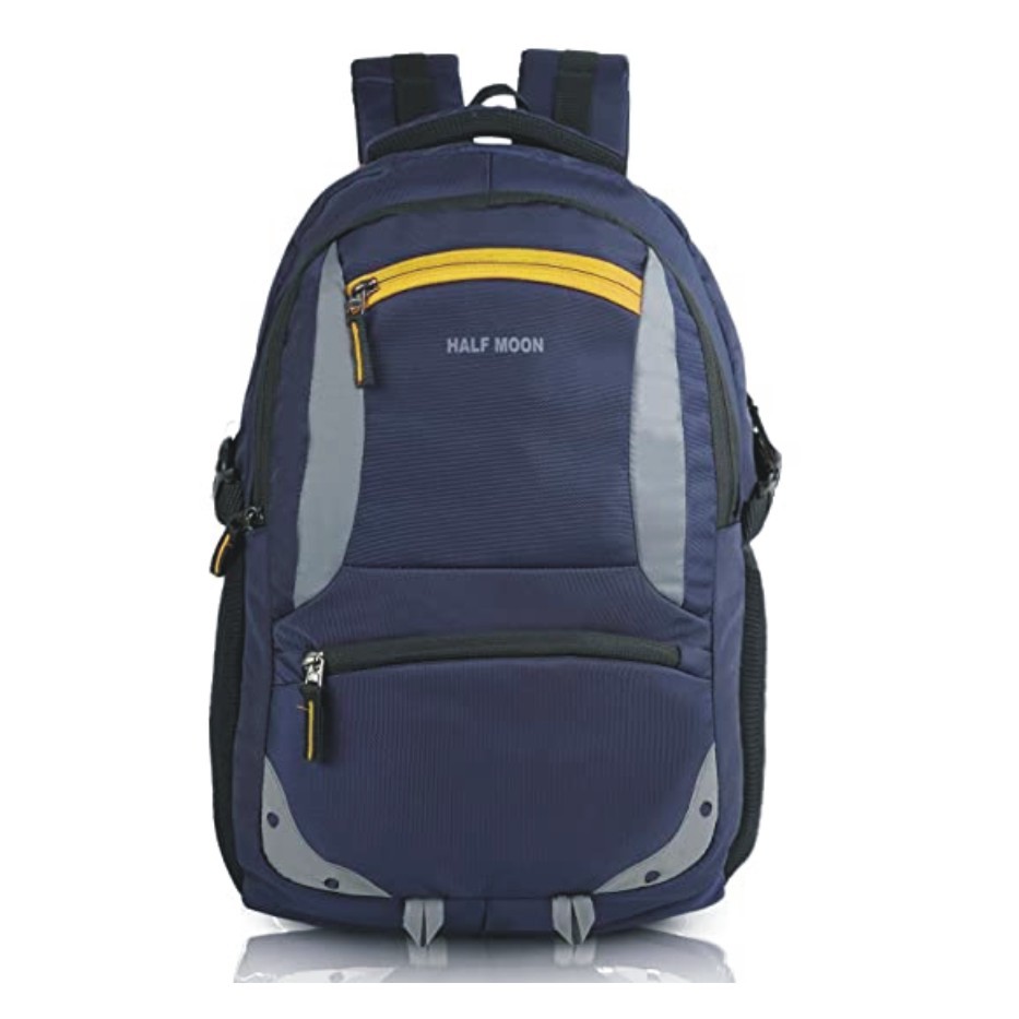 Large 35 L Laptop Backpack Spacy unisex backpack with rain cover and reflective strip  (Multicolor)